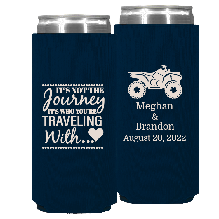 Wedding - It's Not The Journey Four Wheeler - Foam Slim Can 072