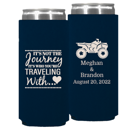 Wedding - It's Not The Journey Four Wheeler - Foam Slim Can 072