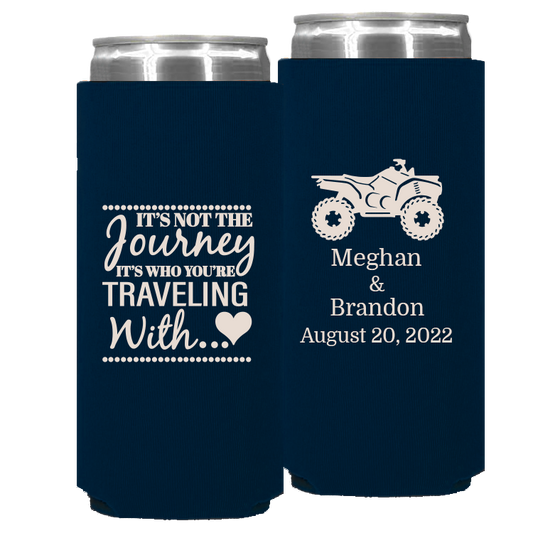 Wedding - It's Not The Journey Four Wheeler - Foam Slim Can 072