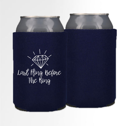 Pre-Printed Foam Can - Last Fling Before The Ring