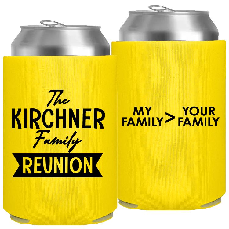 Family Reunion Template 001 - Neoprene Can