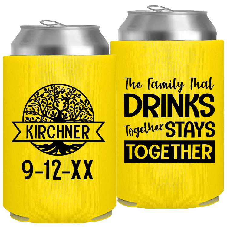 Family Reunion Template 002 - Neoprene Can