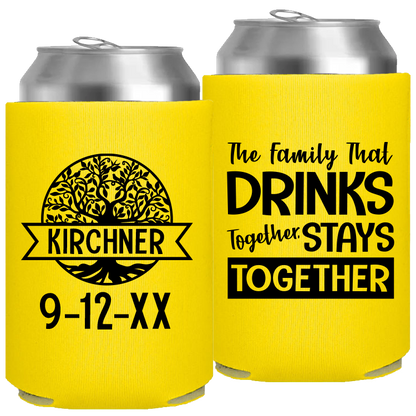 Family Reunion Template 002 - Neoprene Can