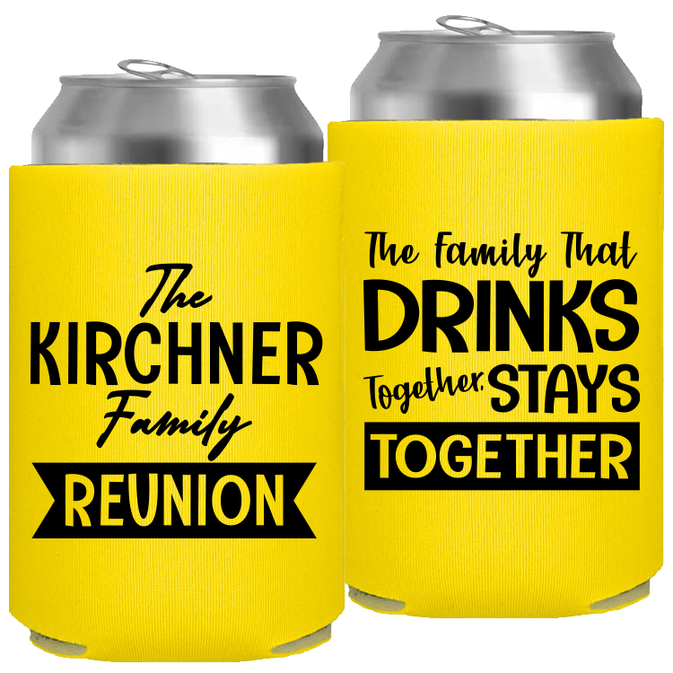 Family Reunion Template 003 - Neoprene Can