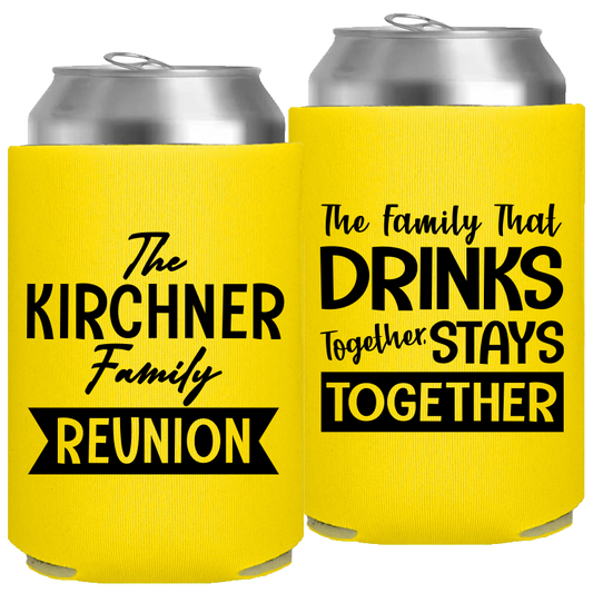 Family Reunion Template 003 - Neoprene Can