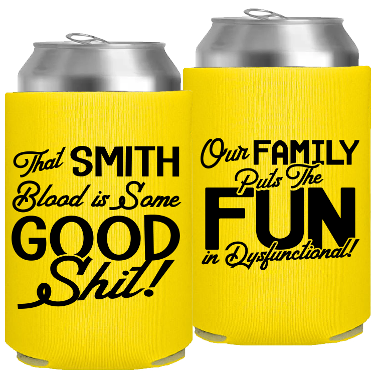 Family Reunion Template 004 - Neoprene Can