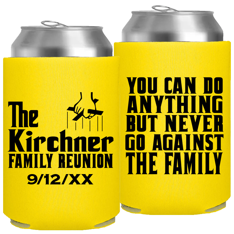 Family Reunion Template 006 - Neoprene Can