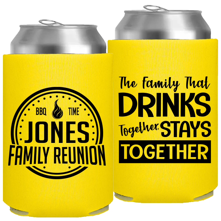 Family Reunion Template 012 - Neoprene Can