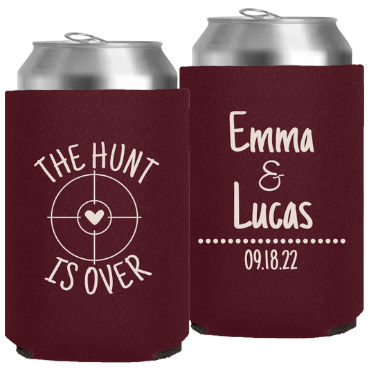 Wedding - The Hunt Is Over Target - Neoprene Can 061