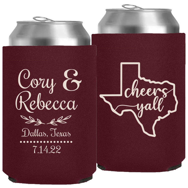 Camo shops wedding koozies