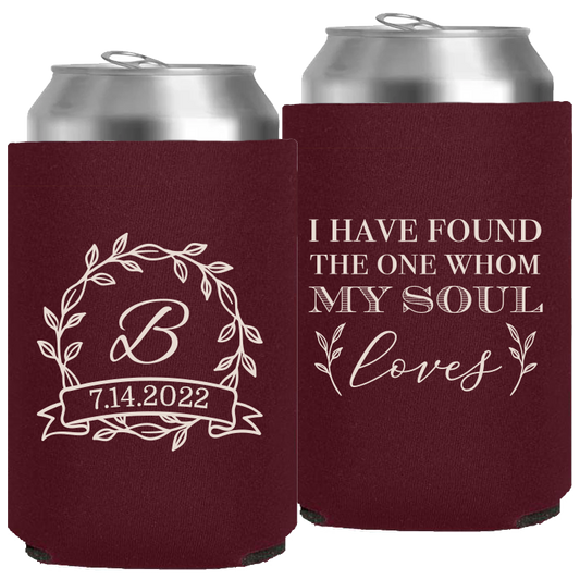 Wedding - I Have Found The One Whom My Soul Loves - Neoprene Can 085