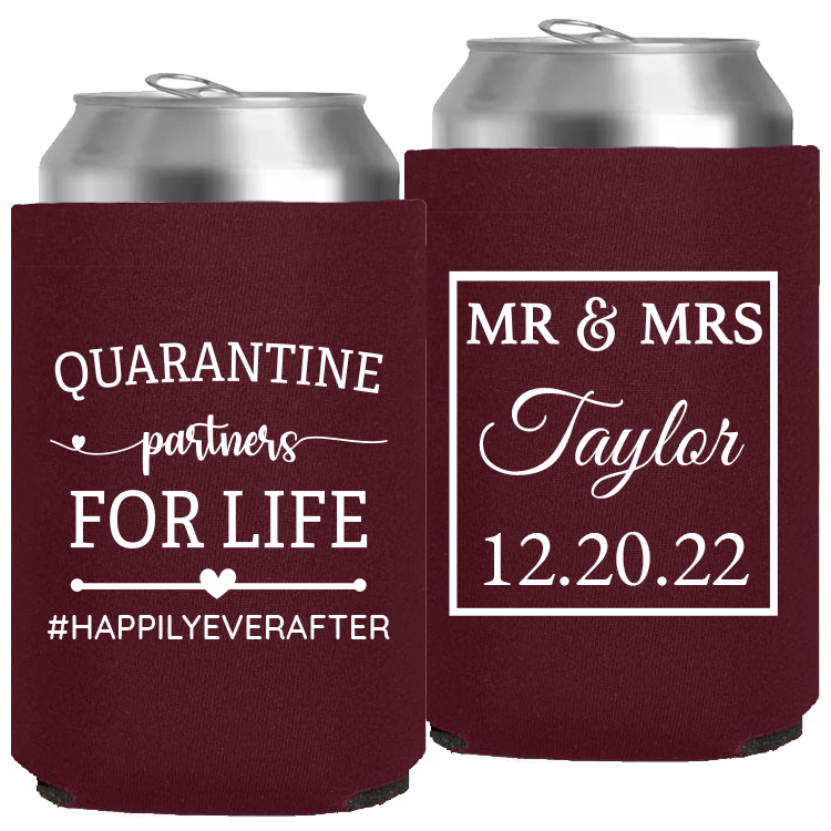 Wedding – Quarantine Partners For Life - Neoprene Can 088