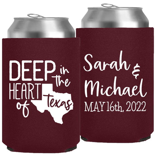 Wedding - Deep In The Heart Of Texas - Neoprene Can 093