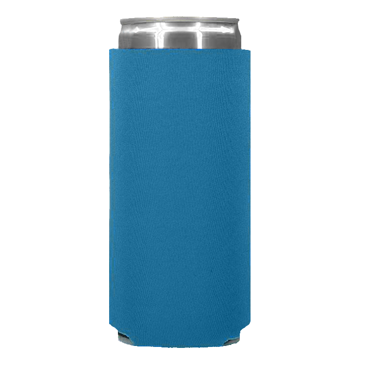 Foam Slim Can - One Color, Double Sided Print