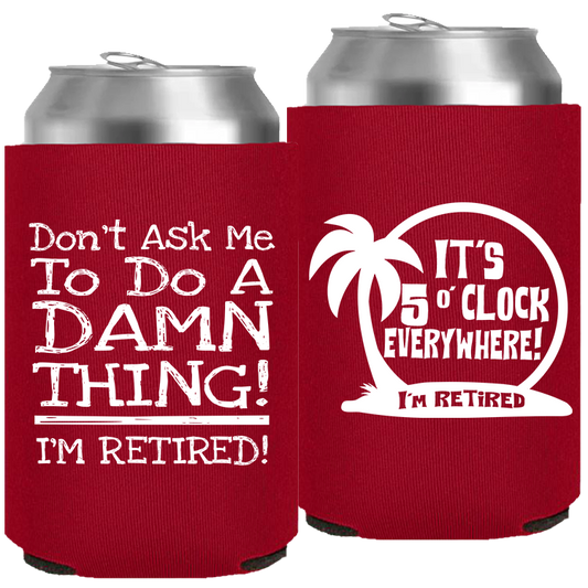 Retirement Template 11 - Neoprene Can