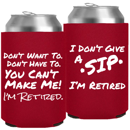 Retirement Template 12 - Neoprene Can