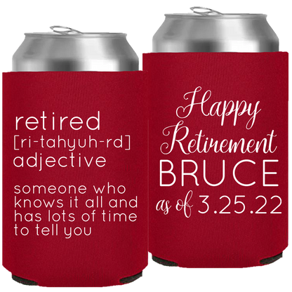 Retirement Template 15 - Neoprene Can