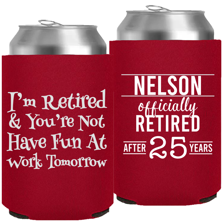 Retirement Template 17 - Neoprene Can