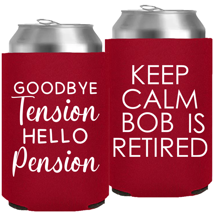 Retirement Template 18 - Neoprene Can