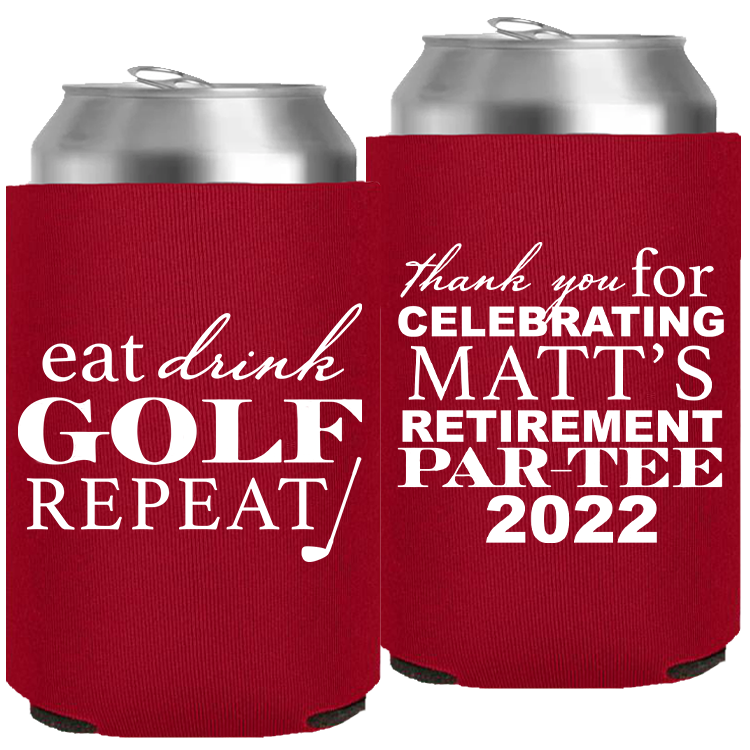 Retirement Template 24 - Neoprene Can