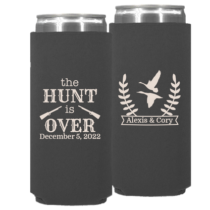 Wedding - The Hunt Is Over - Neoprene Slim Can 074