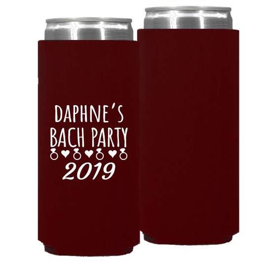 Bachelorette Template 05 – Neoprene Slim Can