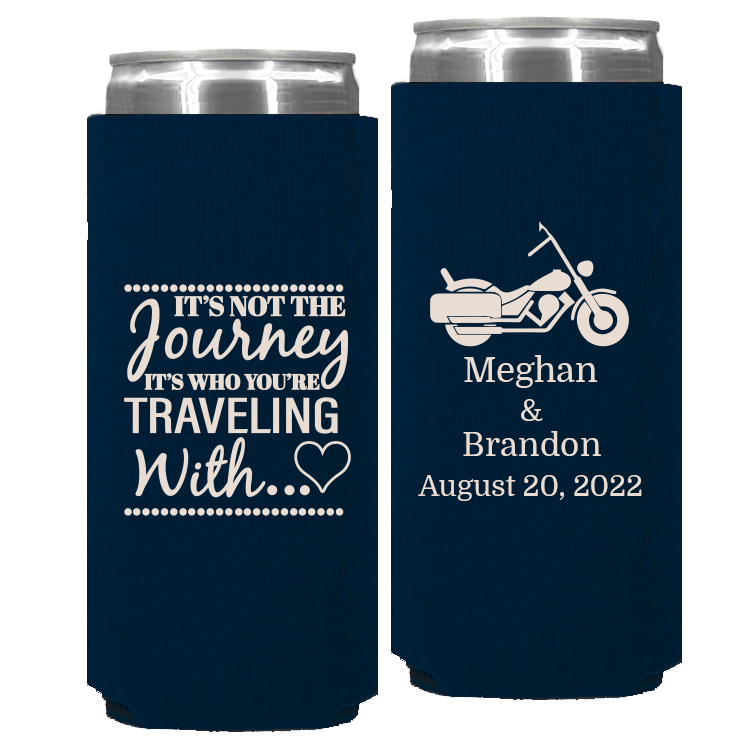 Wedding - It's Not The Journey Motorcycle (2) - Foam Slim Can 070