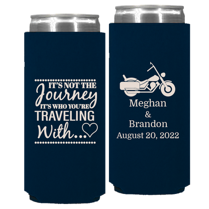 Wedding - It's Not The Journey Motorcycle (2) - Foam Slim Can 070