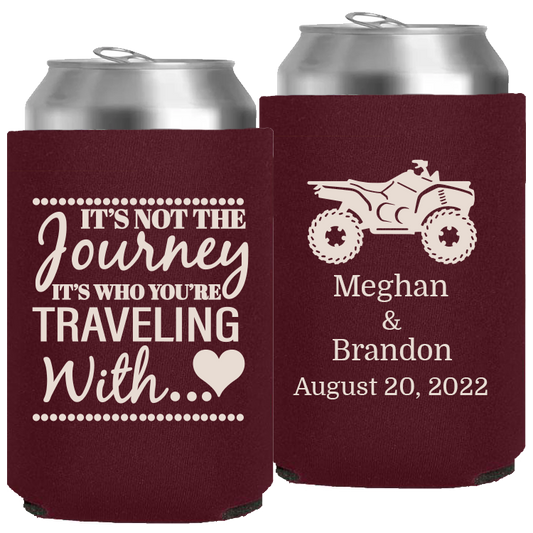 Wedding - It's Not The Journey Four Wheeler - Neoprene Can 072