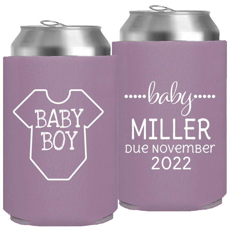 Baby Shower Template 07 - Neoprene Can