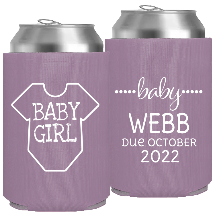 Baby Shower Template 08 - Neoprene Can