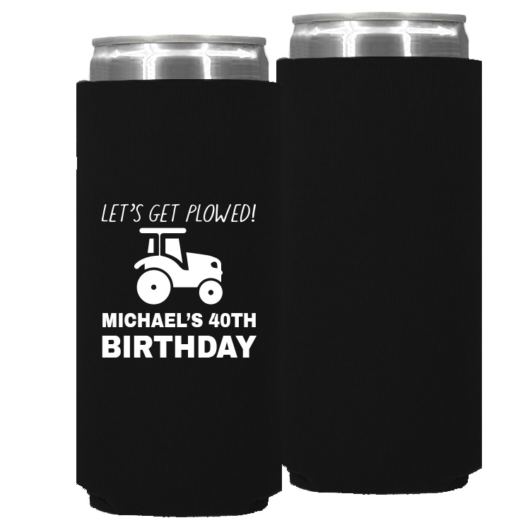 Birthday Template 09 – Neoprene Slim Can