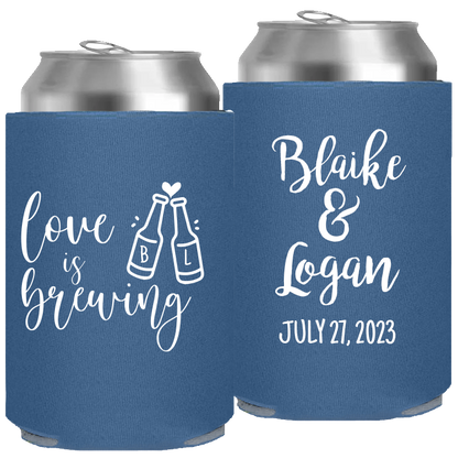 Wedding - Love Is Brewing Bottles - Foam Can 111