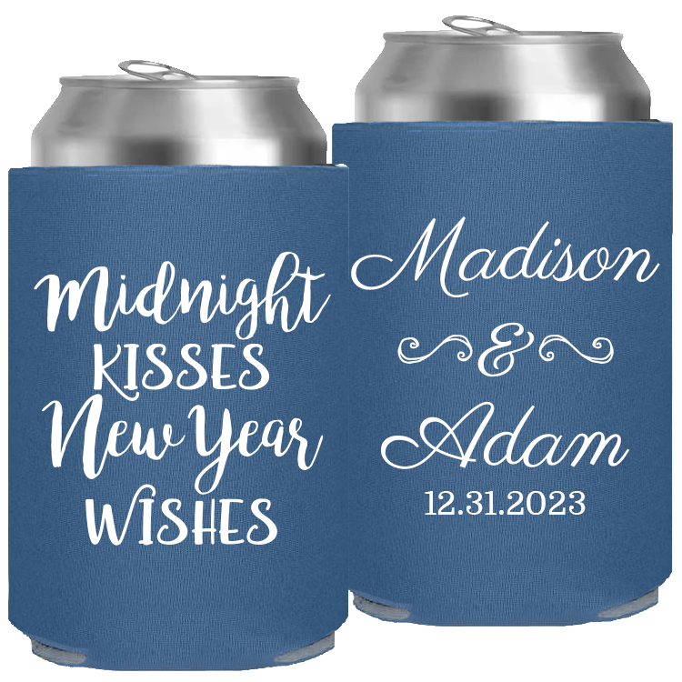 Wedding - Midnight Kisses New Year Wishes - Foam Can 134