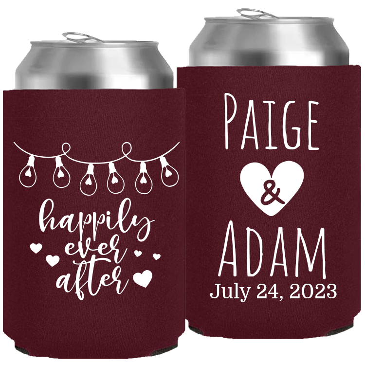 Wedding - Happily Ever After - Neoprene Can 135