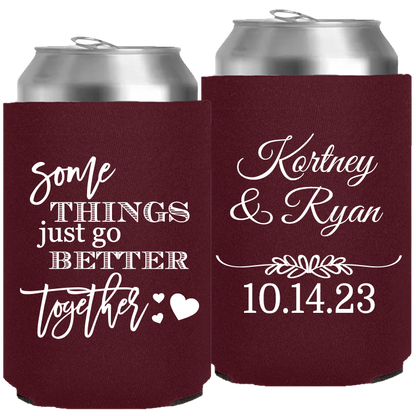 Wedding - Some Things Just Go Better Together - Neoprene Can 141