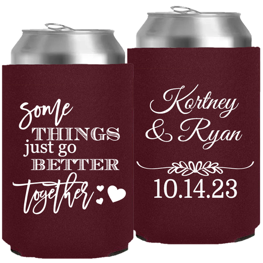 Wedding - Some Things Just Go Better Together - Neoprene Can 141