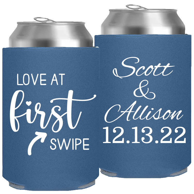 Wedding - Love At First Swipe - Foam Can 143