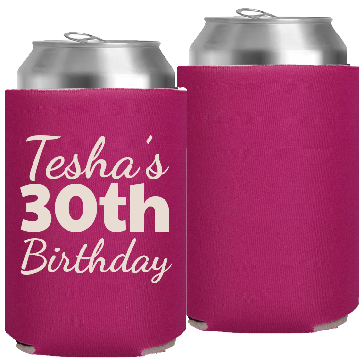 Birthday Template 14 - Foam Can