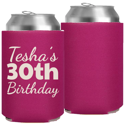 Birthday Template 14 - Foam Can