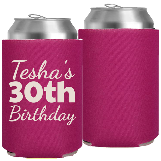 Birthday Template 14 - Foam Can