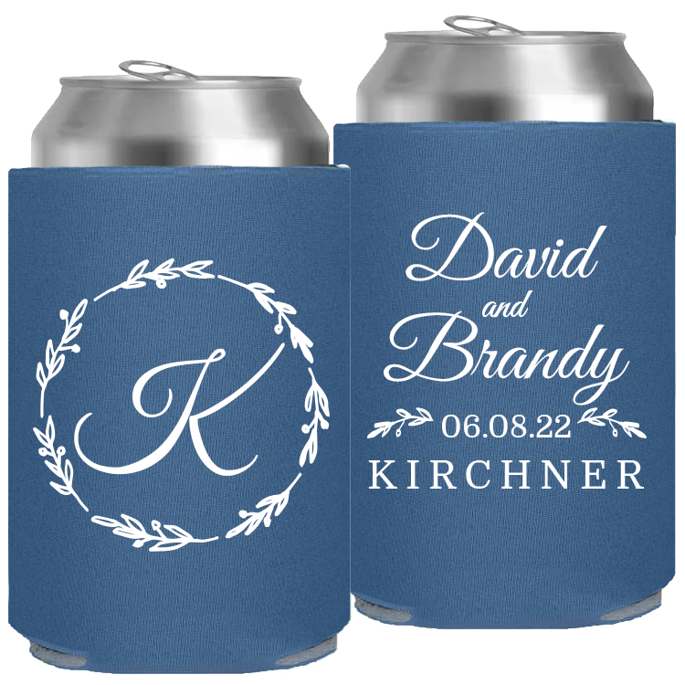 Mr and best sale mrs beer koozies