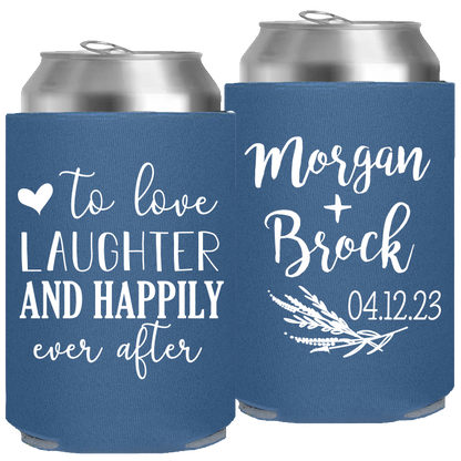 Wedding - To Love Laughter And Happily Ever After - Foam Can 153