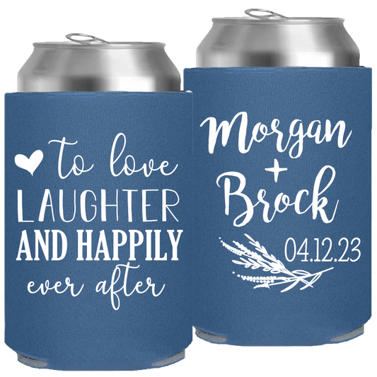 Wedding - To Love Laughter And Happily Ever After - Foam Can 153