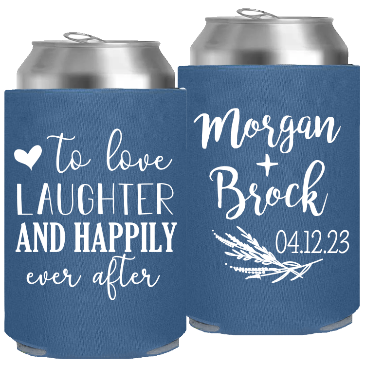 Wedding - To Love Laughter And Happily Ever After - Foam Can 153