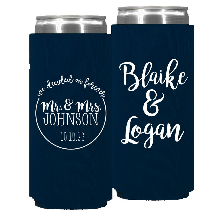 Wedding Template 176 -  Foam Slim Can