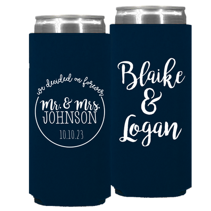 Wedding Template 176 -  Foam Slim Can