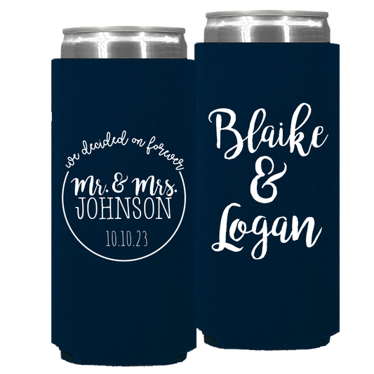 Wedding Template 176 -  Foam Slim Can