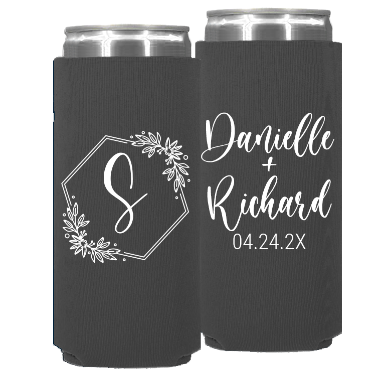 Wedding Template 178 -  Neoprene Slim Can