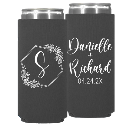 Wedding Template 178 -  Neoprene Slim Can